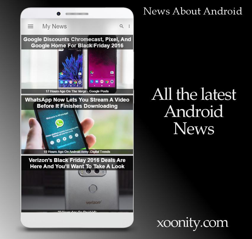 Android application News About Android™ - Xoonity screenshort