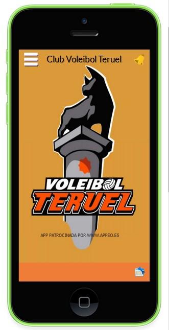 Android application Voleibol Teruel screenshort