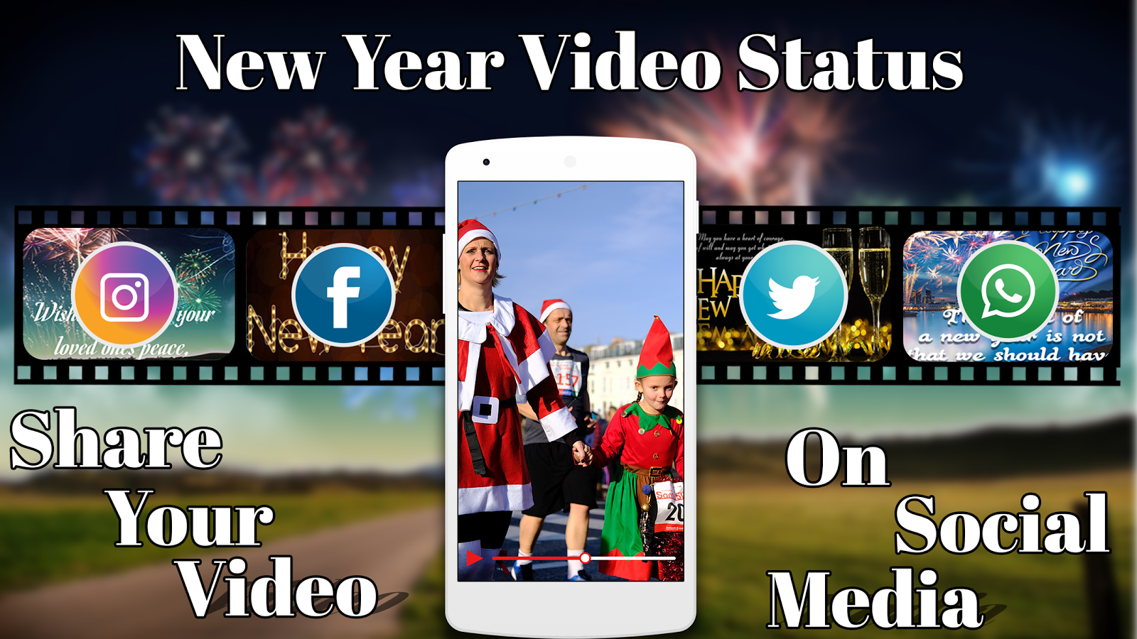 Video Songs Status of New year 2018 ! — приложение на Android