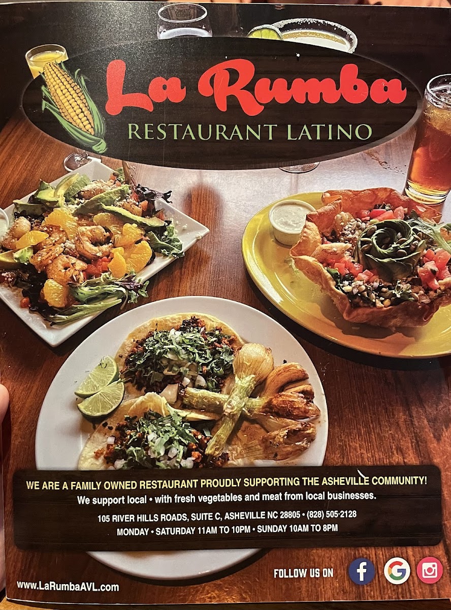 Gluten-Free at La Rumba Restaurant Latino