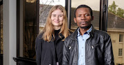 Stefani Terblanche, a BA International Studies student, and Stanley Chindikani Msiska, a PhD Engineering student from Stellenbosch University attended Camp 2030.