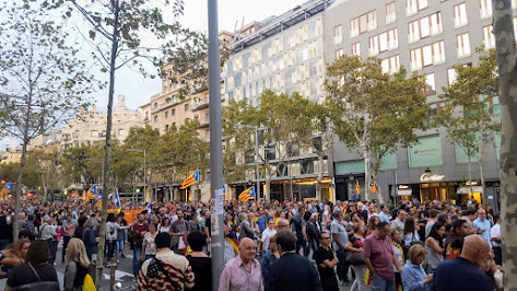 The Catalonia Protest