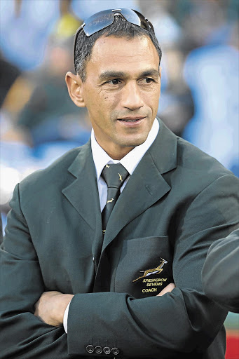 EYE FOR DETAIL: Ex-Blitzboks coach Paul Treu is a perfectionist