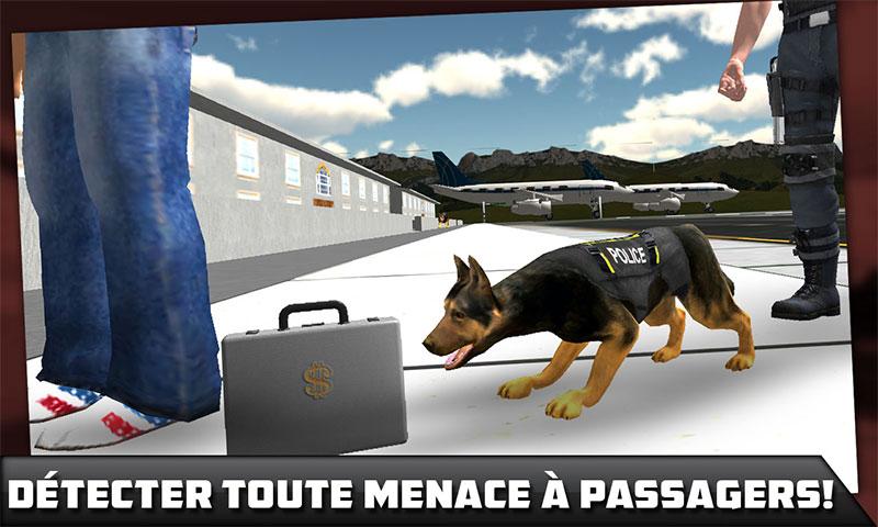 Android application City Airport Police Dog Chase screenshort