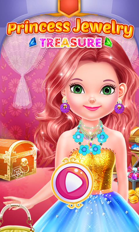 Android application Princess Jewelry Treasure screenshort