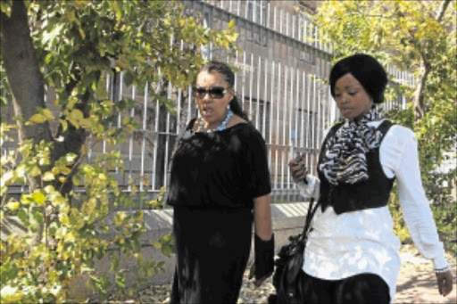 GOOD FIGHT: Zoleka Mandela, the late Zenani Mandela's mom, and gran Zenani Mandela-Dlamini. PHOTO: MOHAU MOFOKENG