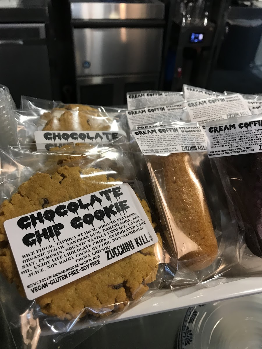 Gluten-Free Cookies at NadaMoo! Scoop Shop