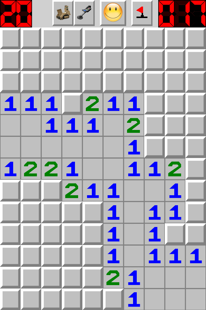 Android application Minesweeper screenshort