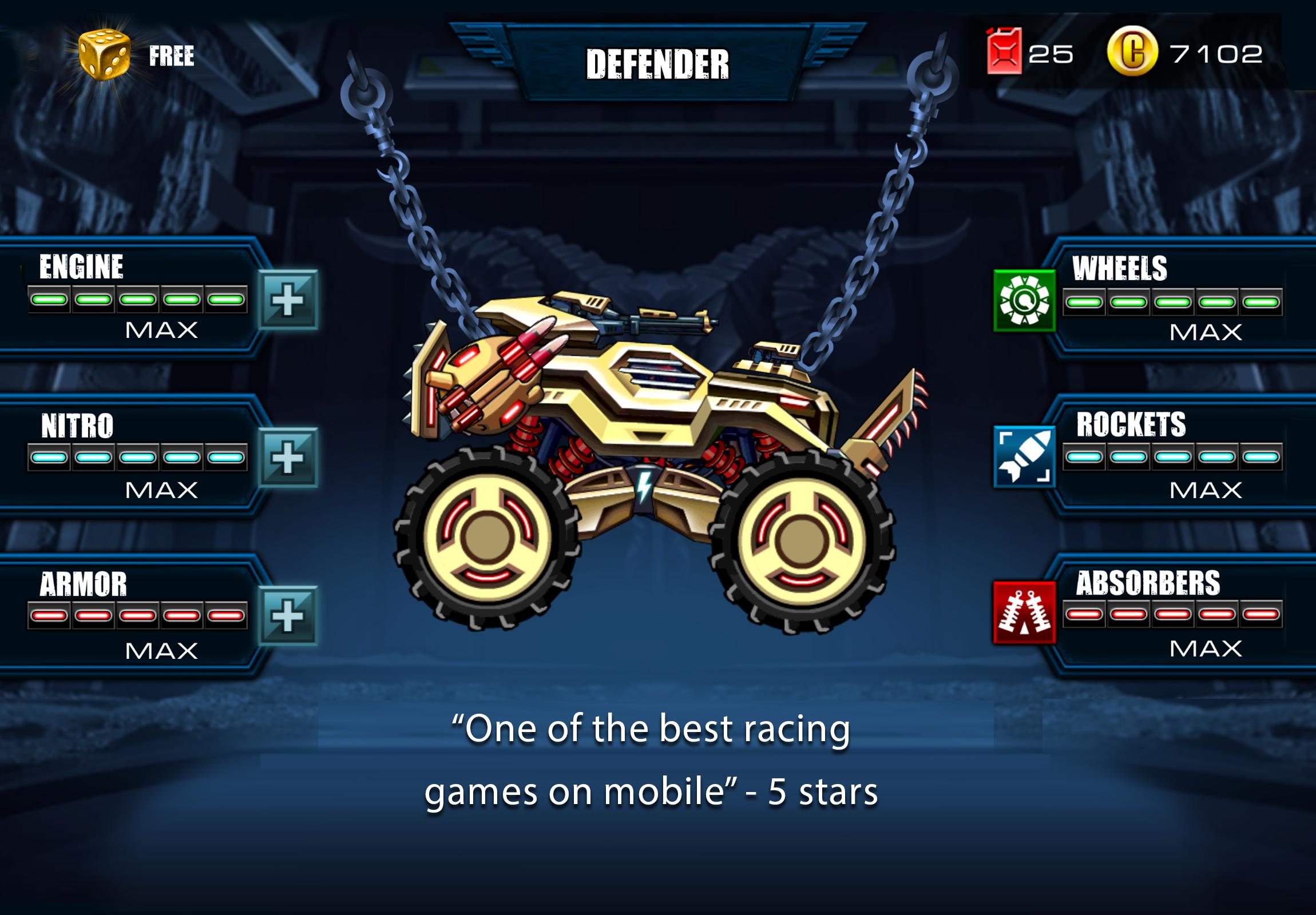 Android application Mad Truck Challenge 4x4 Racing screenshort