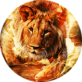 Fire Lion Live Wallpaper