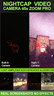 Night Vision Cap Z12 Video Camera Screenshot