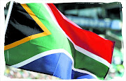 The South African flag