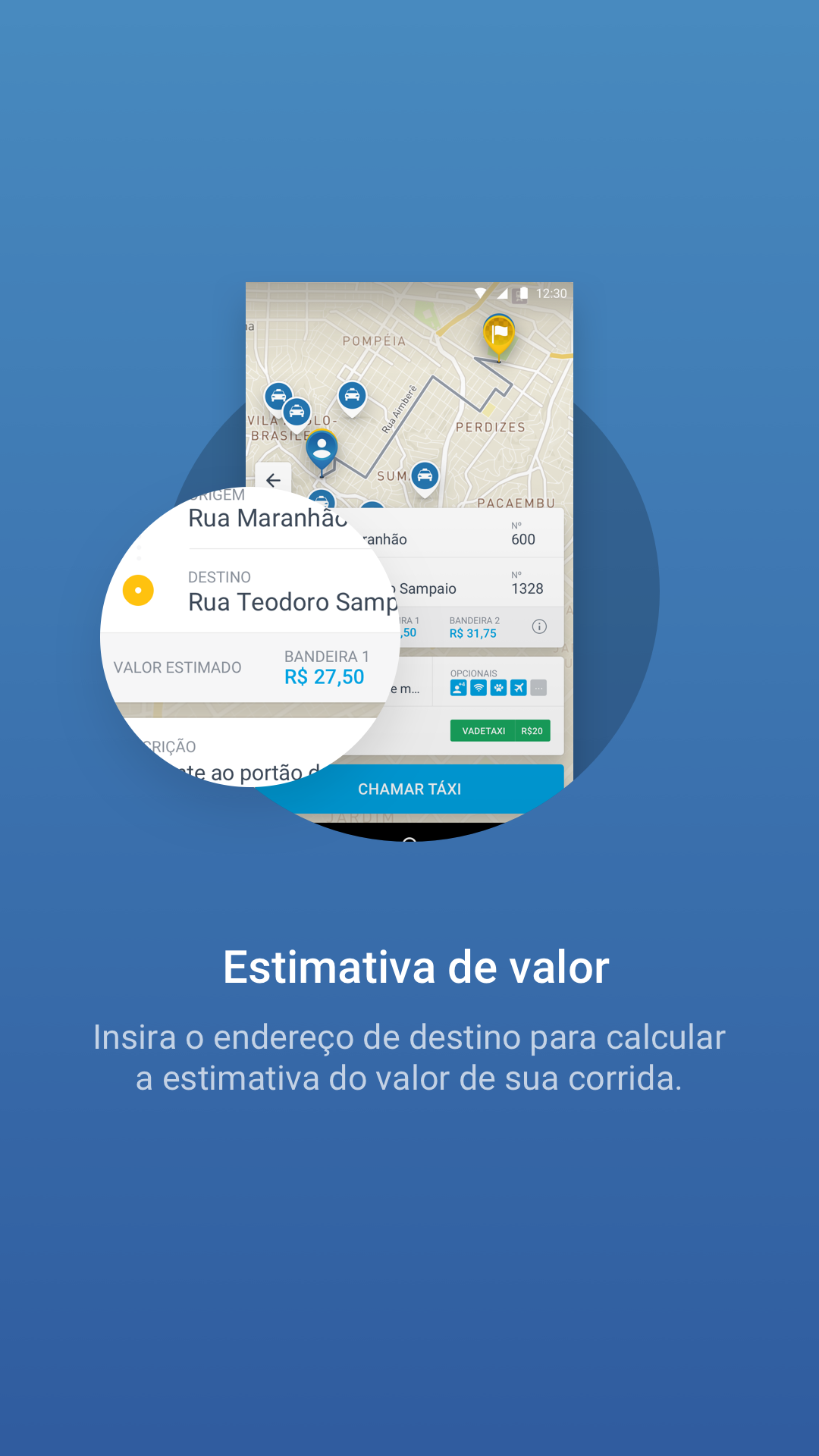 Android application WayTaxi - Your online taxi! screenshort