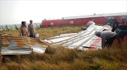 Five classes were blown away by gale-force winds at Nkantsini Senior Primary School in rural Ngqeleni.