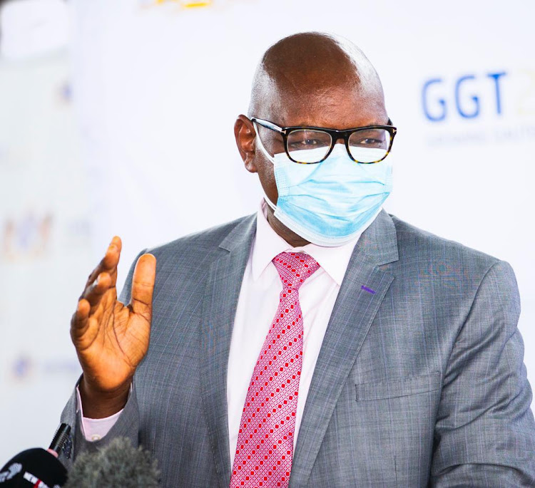 Gauteng premier David Makhura expressed concern at the low vaccination rate in the province and the rapid spread of Omicron.