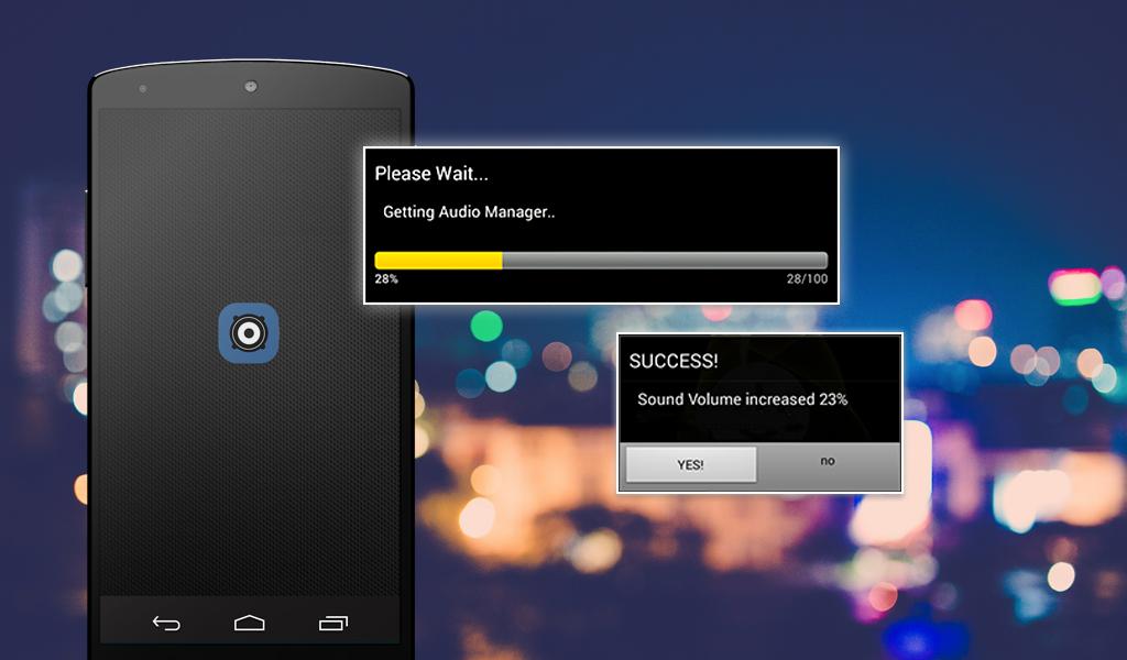 Android application Speaker Volume Booster screenshort
