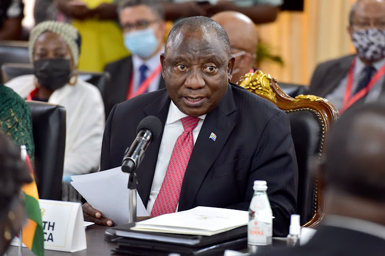 President Cyril Ramaphosa continues to discuss views concerning possible vaccine mandates. File image.