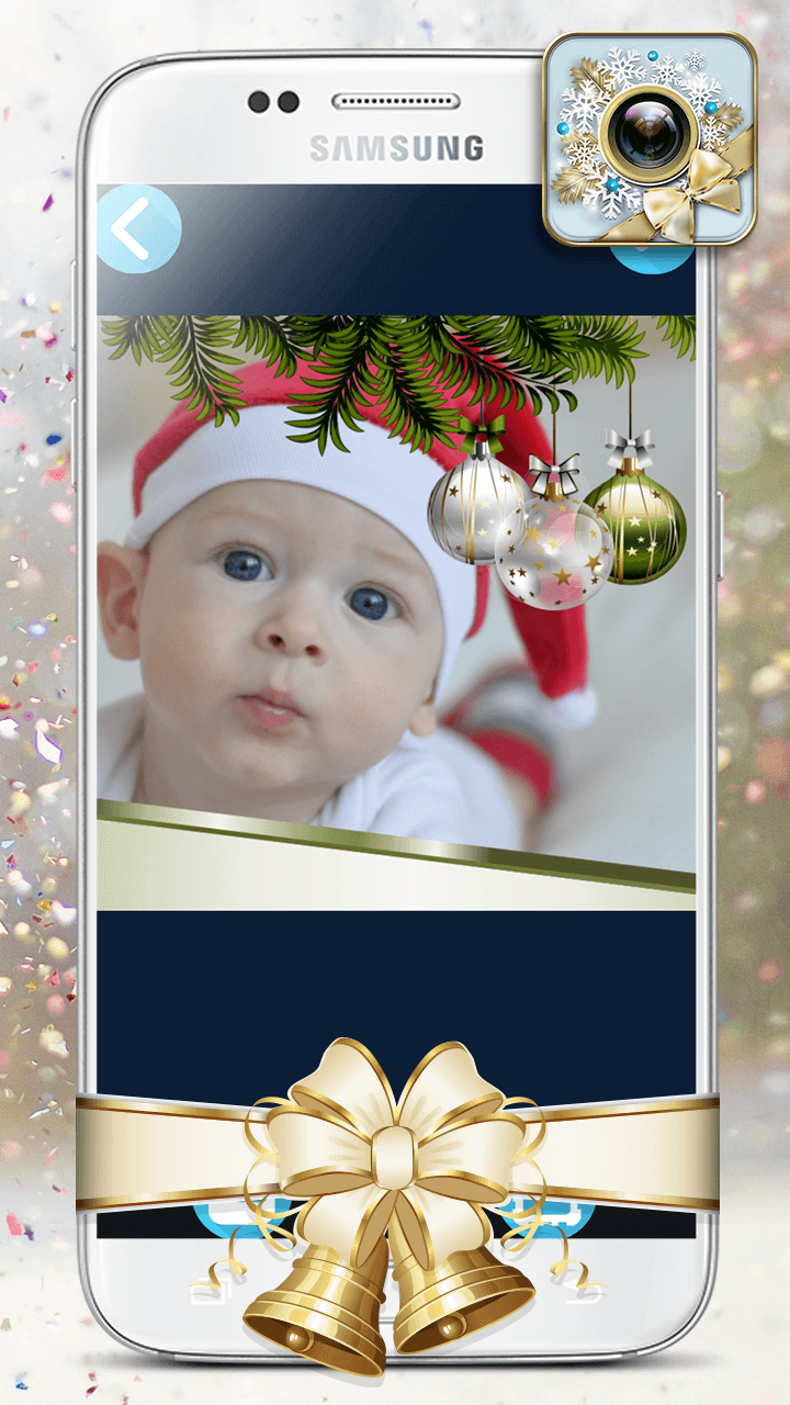 Android application Christmas Photo Frames screenshort