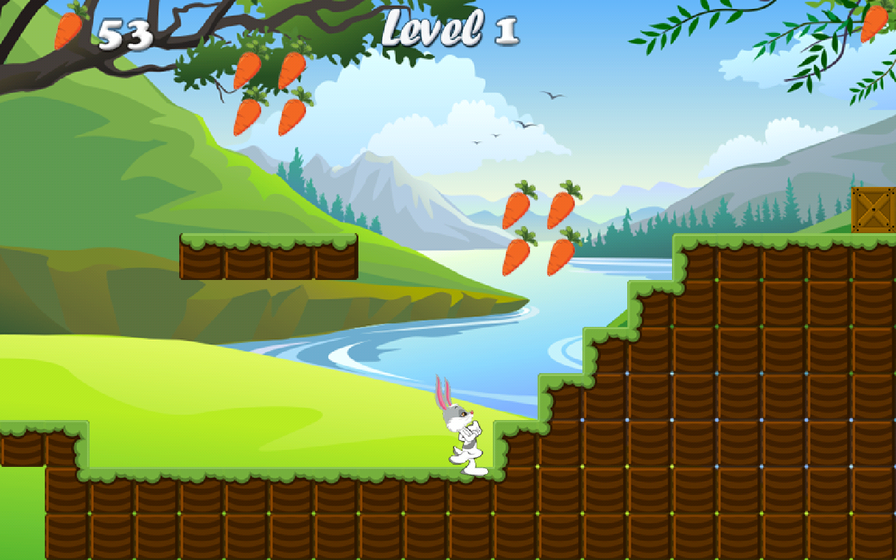 Android application Bunny Run : Peter Legend screenshort