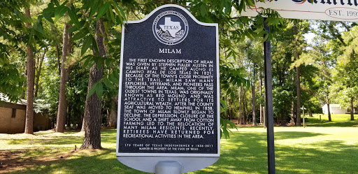 The first known description of Milam was given by Stephen Fuller Austin in his diary as he camped along El Camino Real de los Tejas in 1821. Because of the town's close proximity to the trail,...