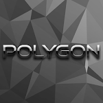 Black Polygon Backgrounds HD Apk