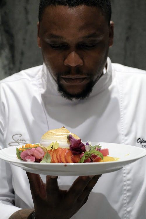 Chef Ofentse Morake, Executive Chef at Sun International Maslow Hotel Lacuna Bistro and Bar