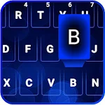 Dark Blue Emoji Keyboard Apk