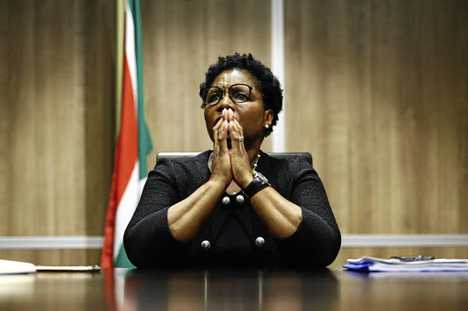 State Security Agency minister Ayanda Dlodlo