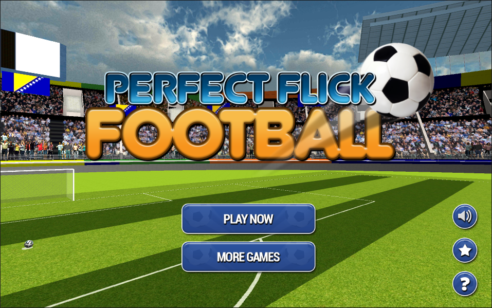 Android application Perfect Flick Football screenshort