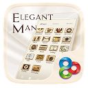 ダウンロード Elegant Man GO Launcher Theme をインストールする 最新 APK ダウンローダ