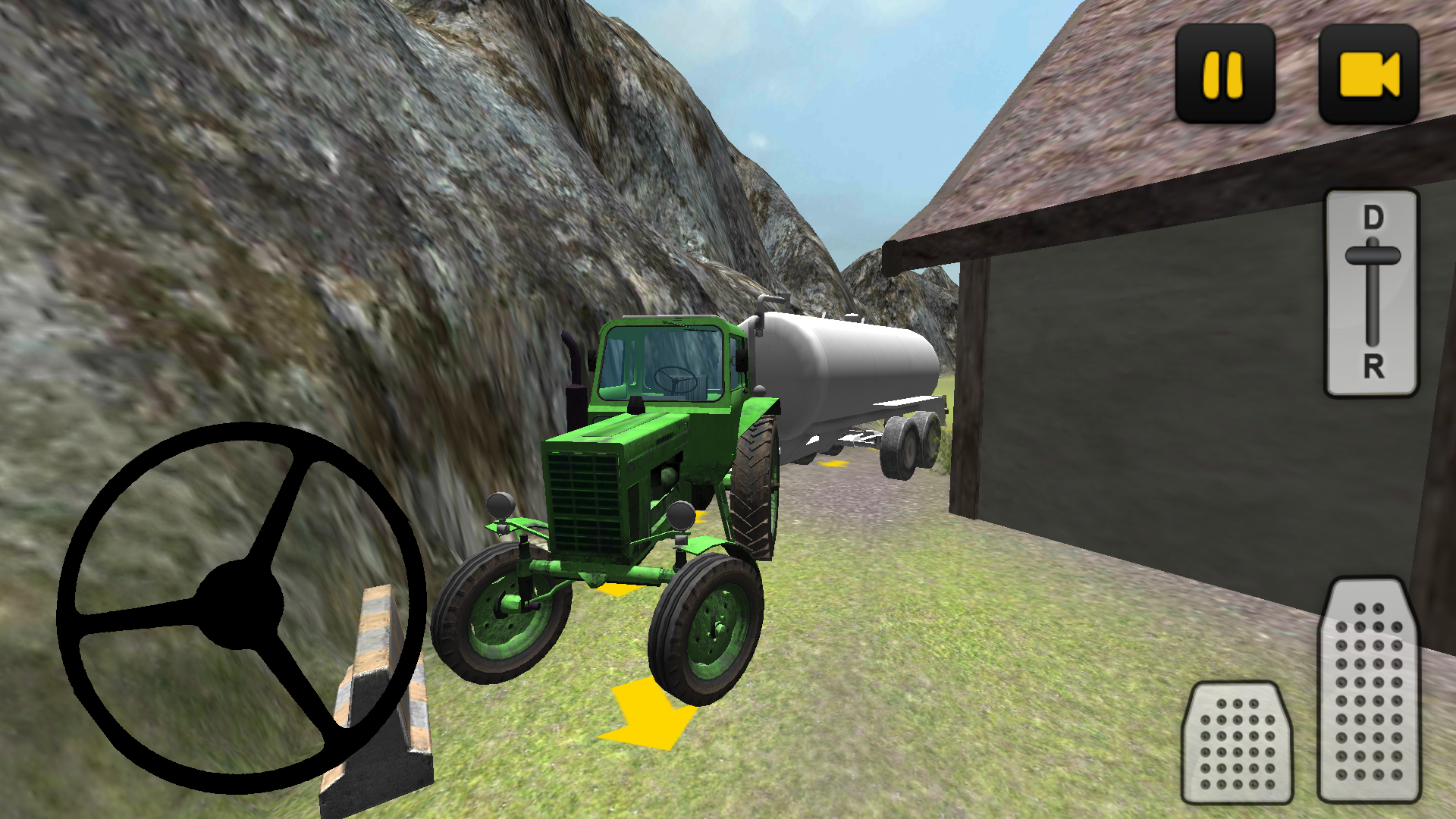 Android application Classic Tractor 3D: Milk screenshort