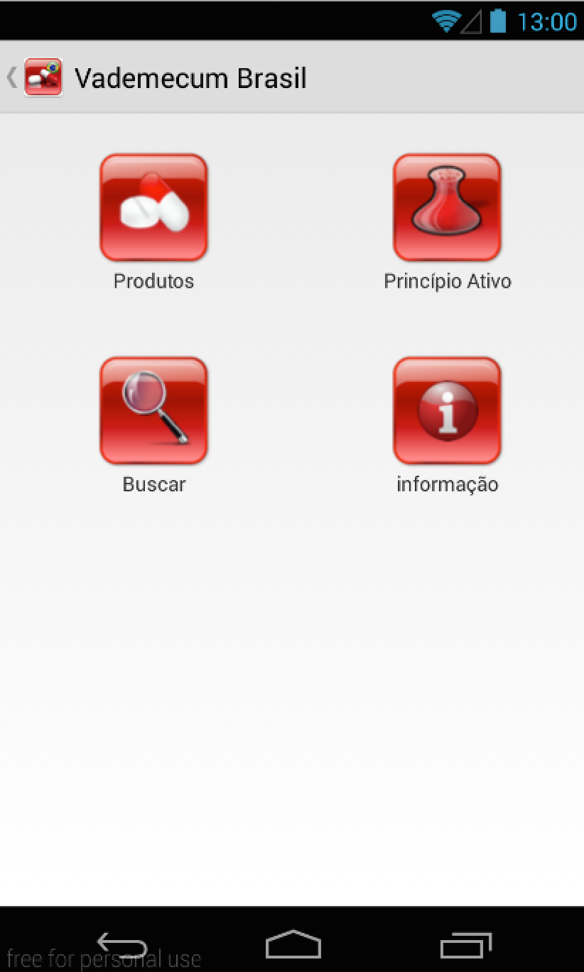 Android application Guia Medicamentos Saúde Brasil screenshort