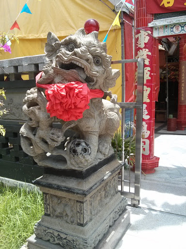 Temple Left Guardian Lion