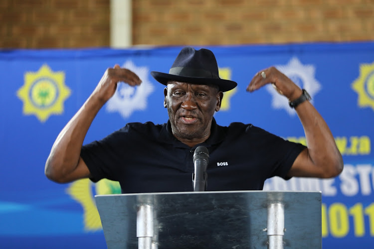 Police minister Bheki Cele. Picture: Thapelo Morebudi