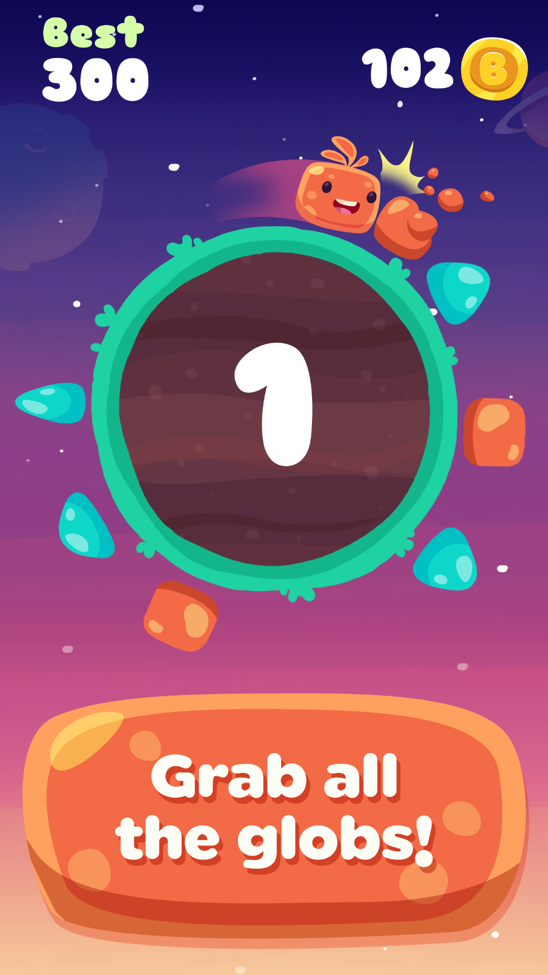 Android application Glob Trotters - Endless Runner screenshort