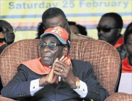 Zimbabwean President Robert Mugabe. PHOTO: REUTERS