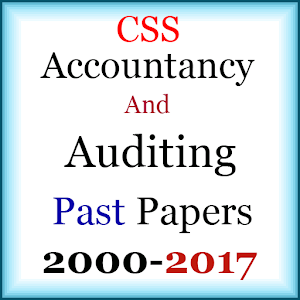 Download CSS Accountancy And Auditing Past Papers For PC Windows and Mac