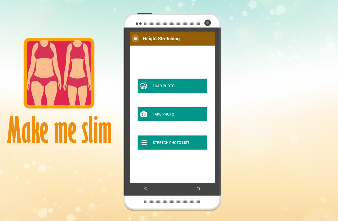 Android application Make My Body Slim screenshort