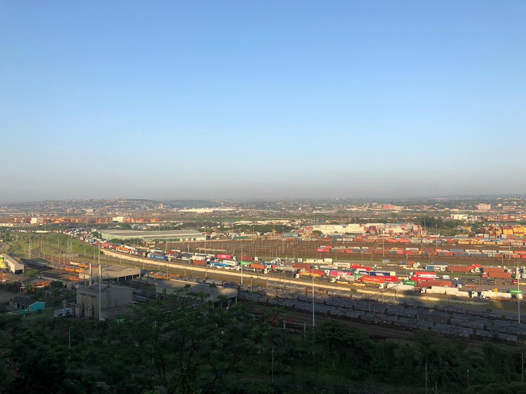 Traffic in Durban, on Umbilo road from the M7 northbound (towards city centre), has been severely affected by a truck go-slow.