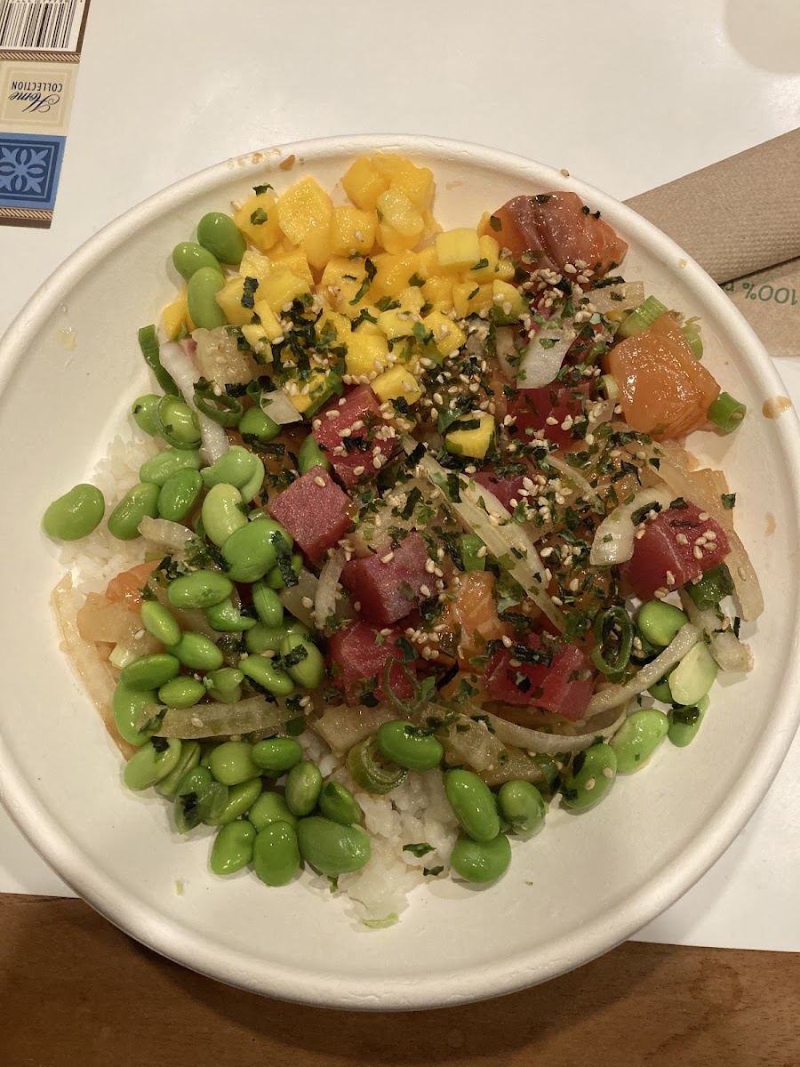 Gluten-Free at Just Poke