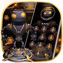 ダウンロード 3D Angry Dark Robot Lock Theme をインストールする 最新 APK ダウンローダ