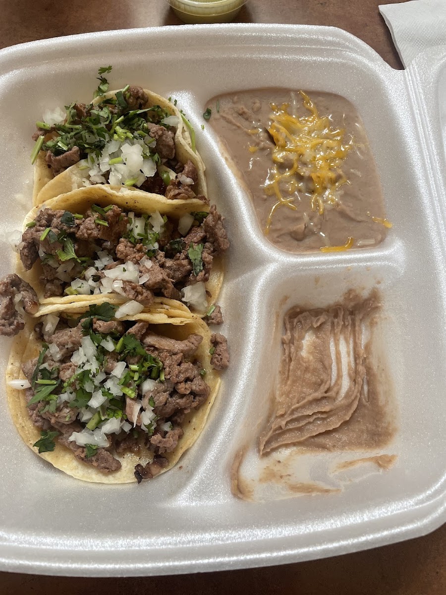 Gluten-Free Tacos at Nevada Taco Grill