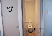 Toilets at  the Queer Wellness Centre, which is an inclusive space. 