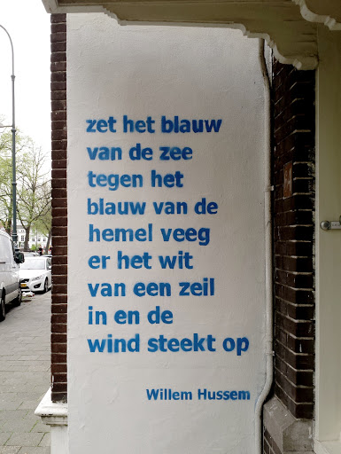 Zet Het Blauw Van De Zee Mural