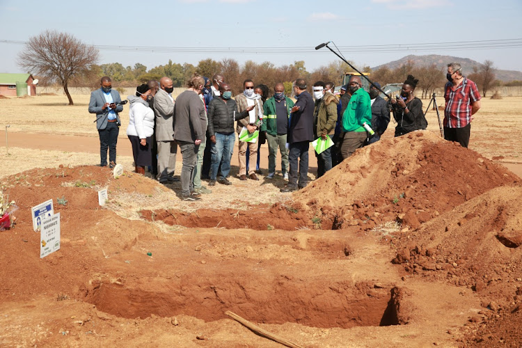 Dr Bandile Masuku, MEC of health in Gauteng, explains what will happen if Covid-19 deaths increase dramatically. Gauteng has more than 200,000 graves for mass burials.