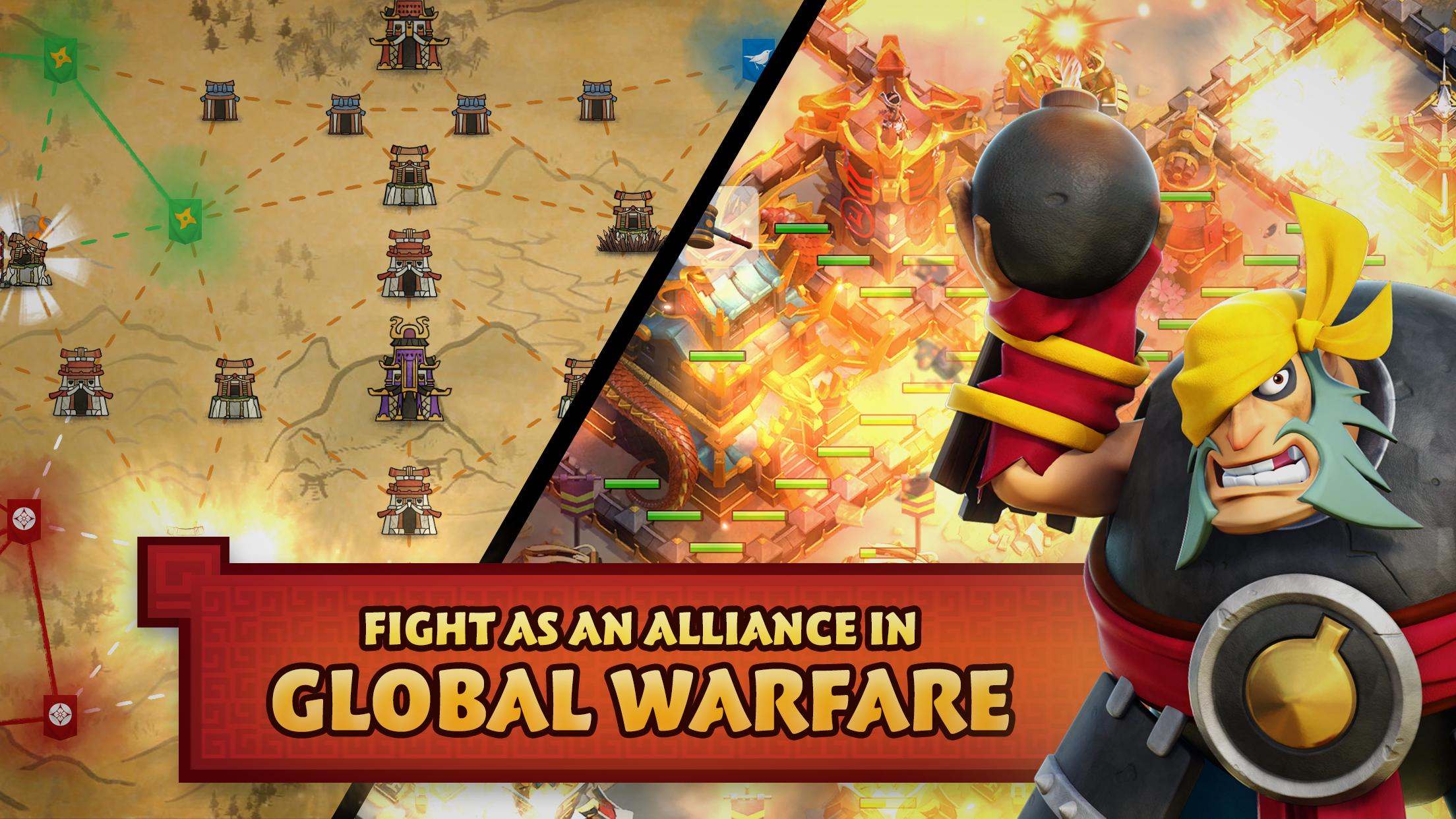 Android application Samurai Siege: Alliance Wars screenshort