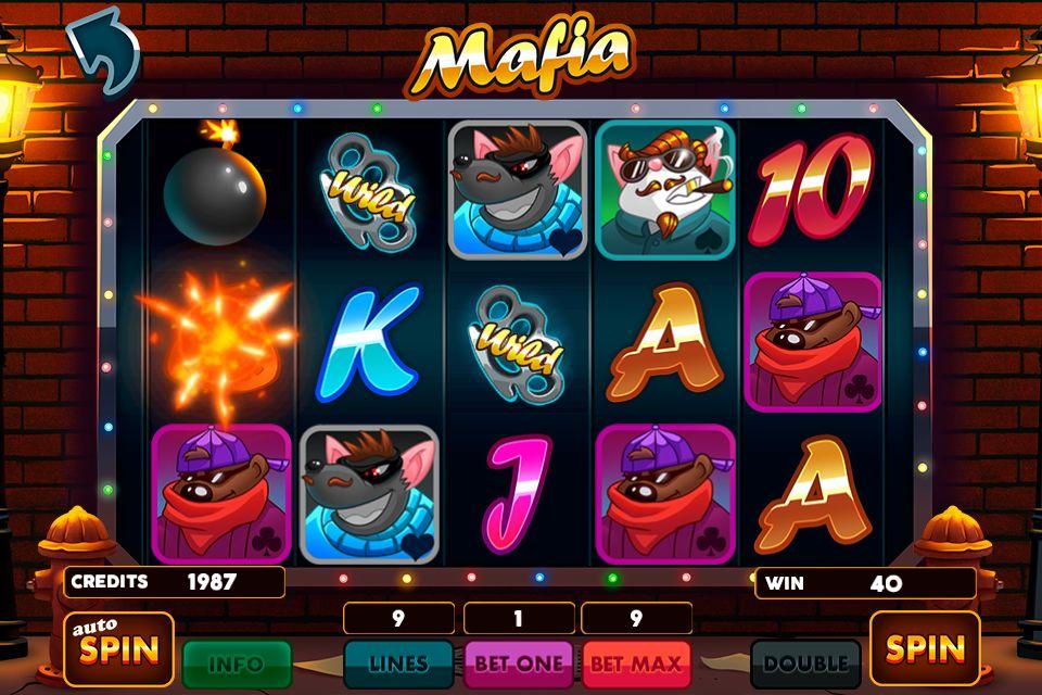 Android application Mafia Slot screenshort