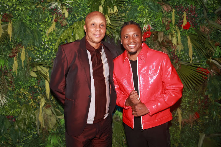 Doctor Khumalo and rapper Yanga at the special screening of Doctor Khumalo: Untold.