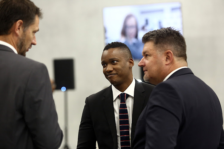 Duduzane Zuma at the state capture inquiry in Johannesburg on Wednesday.