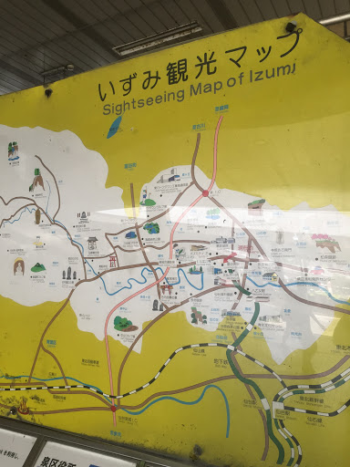 Sight Seeing Map Of Izumi